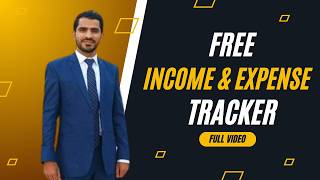 How to Create free Income and Expense Tracker in Google Sheet/Excel ?