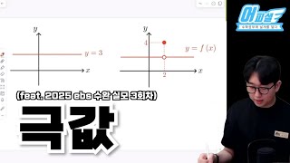 ”상수함수도 극값을 갖는다.“ O, X?