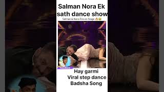 #salmankhan ne kya #norafatehi Ke sath dance garmi song #bollywood #bollywoodupdates #shorts #news