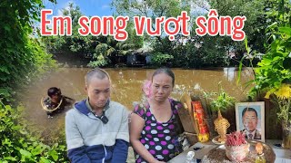 Chấn động em song bị đ.ánh vượt sông về nhà bỏ vợ và con