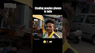 Stealing phones in India prank!