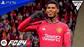 EA Sports FC 24 - Manchester United vs Liverpool - Premier League 23-24 - PS5™ Gameplay [4K60]