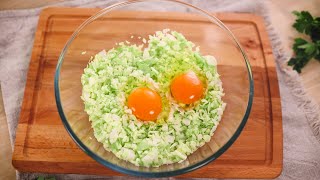 I had never eaten such a DELICIOUS CABBAGE!  Why I Didn't Know This CABBAGE Recipe Before?