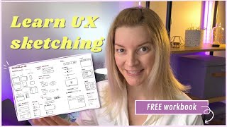 UX SKETCHING techniques 101 | How to sketch & use wireframing in User Experience UX Design