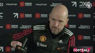 Erik Ten Hag on Marcus Rashford injury updates for Carabao Cup | EFL final WEMBLY 26/02/2023