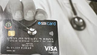 A Vlog on Doctor’s SBI CARD & it’s Benefits #sbicards #doctors #creditcard #insurance #aiims #sbi