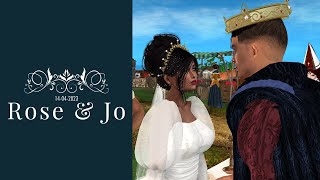 The Wedding of Rose & Jo in Second Life