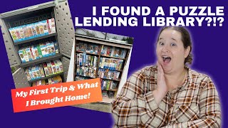 How I Found a Puzzle Lending Library & What I Brought Home