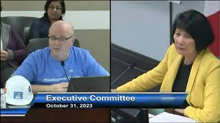 HousingNowTO at Executive Committee - Oct 31, 2023 - Housing Q & A w/ Councillor Perks & Mayor Chow