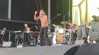 Iggy Pop rock out on stage live @ Mannheim 26/6/2023