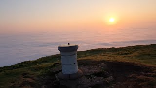 East Lomond Cloud Inversion at Sunrise - 30 May 2021