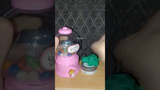 TURTLE PLAYING MINI GUMBALL MACHINE #viral #toys