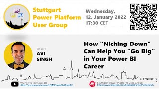 How Niching Down Can Help You Go Big in Your Power BI Career by Avi Singh