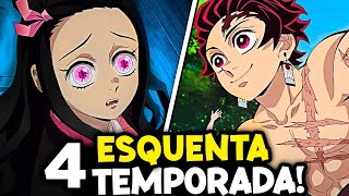 😱 LIVE do ESQUENTA FINAL pra 4 TEMPORADA de DEMON SLAYER!