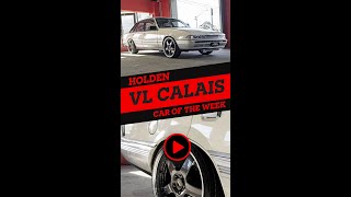 Holden VL Calais with Simmons FR-1 Wheels and HAIDA Tyres