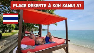 [PLAGE] Plage déserte à Koh Samui Même en Cette Haute Saison c'est possible !!!