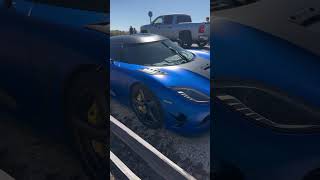 STRADMANS KOENIGSEGG AGERA HH CHILLIN AT 17 MILE DRIVE DURING MONTERY CAR WEEK 2024