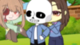 °•° Ghost №2 //Frans // Frisk x Sans // Gacha Nox °•°