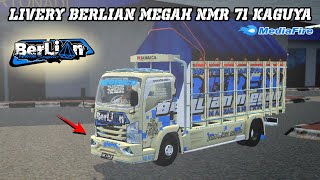 Rilis!! Livery Berlian Megah Mod NMR 71 Kaguya | Mod Bussid terbaru | Mod NMR 71 Kaguya Terbaru