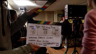 Behind the Scenes: Student film set