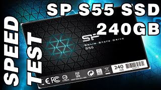 Silicon Power SSD SP S55 240GB Speed Test