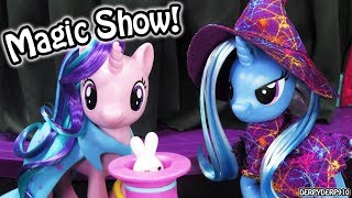 My Little Pony School of Friendship Starlight Glimmer, Trixie, & Applejack! MLP Toy Review Skit