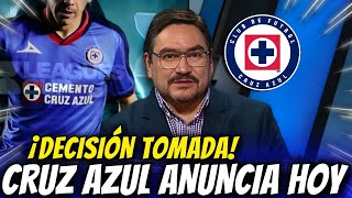 😱🚨¡FUTURO CONFIRMADO! ¡OTRO QUE SE VA DE CRUZ AZUL! ¡POR FIN FUE ANUNCIADO! Noticias De Cruz Azul