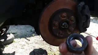 Junkyard CV Axle Removal Tip