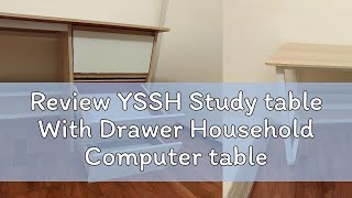 Review YSSH Study table With Drawer Household Computer table Student Economic Desk Bedroom Desk Off