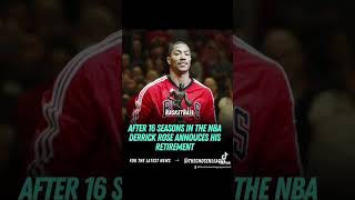 D Rose retires from the NBA