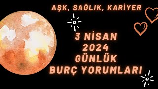 MetaBurç “ 3 Nisan 2024 Burç Yorumları ” | Günlük Burç Yorumu