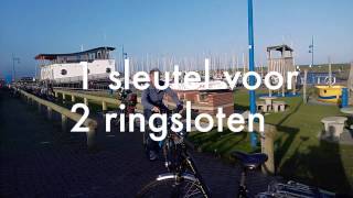 1 sleutel voor 2 ringsloten