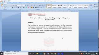 A Query-based Framework for Searching, Sorting, and Exploring Data Ensembles - IEEE 2019-2020