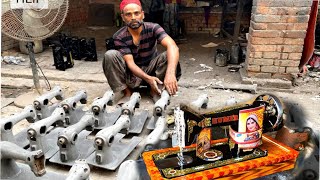 Factory Manufacturing Process of Powerful Sewing Machines | Amazing Metal Recycling Process