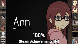 Ann | Steam Achievements (14), 100%