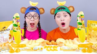 Bánh Chuối Kẹo Thực Phẩm Mukbang DONA