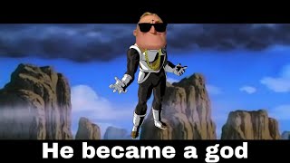 Vegeta becomes super canny