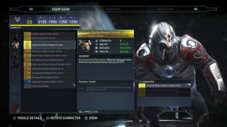 Injustice 2 Epic Gear Set  Gorilla Grodd Gladiator