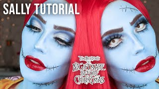 SALLY (NIGHTMARE BEFORE CHRISTMAS) MAKEUP TUTORIAL | Halloween Makeup