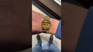 Tigers Eye 🐅 Rolex Datejust 16018 #gold #shorts #foryou #peopleandblog @WristwatchDiaries