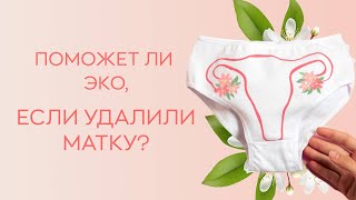 🧬​ Поможет ли ЭКО, если удалили матку?