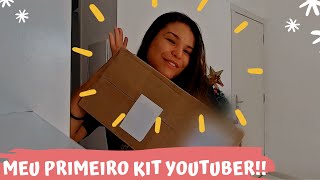 Meu kit Youtuber iniciante / VLOG