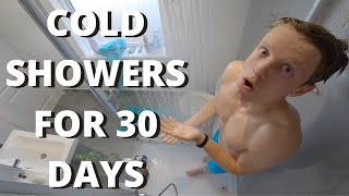 I took cold showers for 30 days