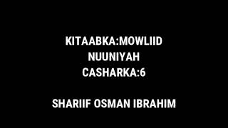 cashirka 6aad//nuuniyah//shariif osman ibrahim