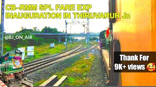 TRAIN NO 07695 SC-RMM FIRST RUN ( TVR-KKDI LINE ) INAUGURATION VLOG BJ ON AIR