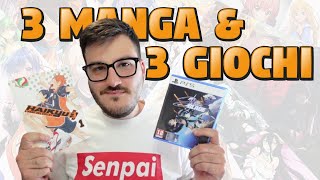 3 MANGA & 3 GIOCHI da LEGGERE/GIOCARE in ESTATE!