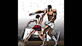 Baki hanma vs Muhammad Ali jr Edit#baki#anime#bakihanma#muhammadali#viral#edit