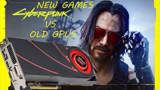 Cyberpunk 2077 ON R9 290X 2022 OLD GPU VS NEW GAMES #shorts