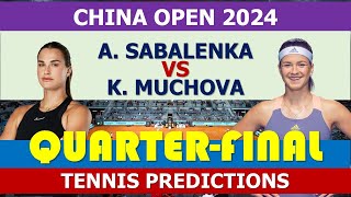 Aryna Sabalenka vs Karolína Muchová | China Open 2024