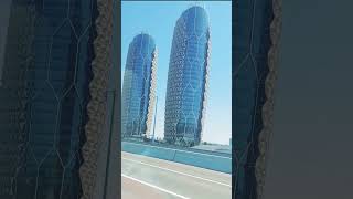 #pineapple twin tower in abu dhabi#Al bahr tower#cooling building#short